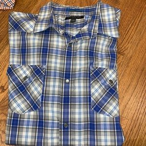 Snap button down men’s shirt